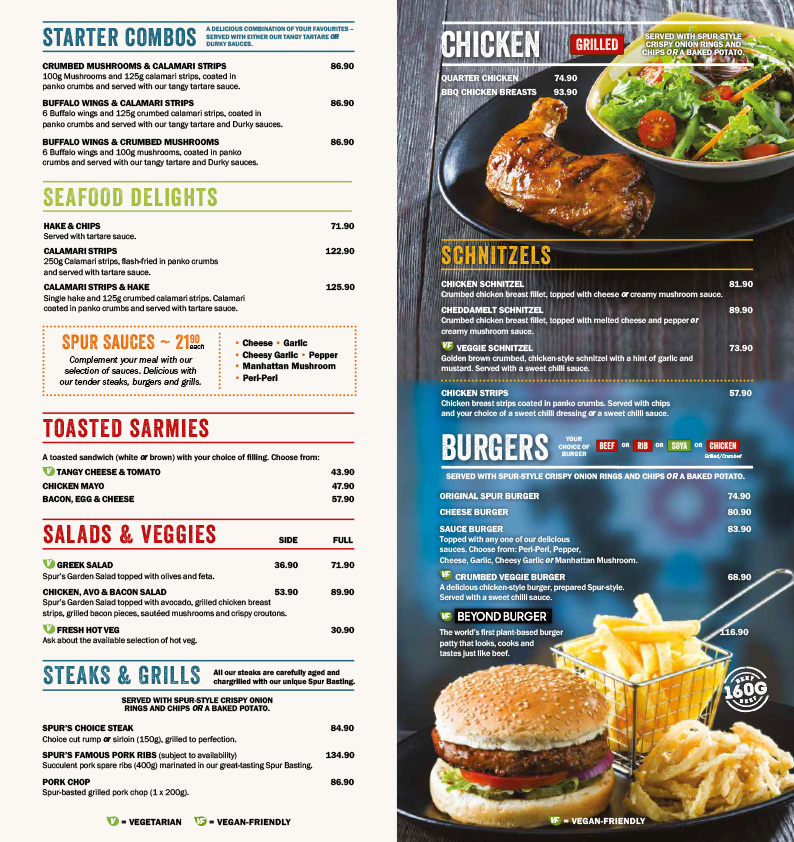 Menu - Silverado Spur photo 2