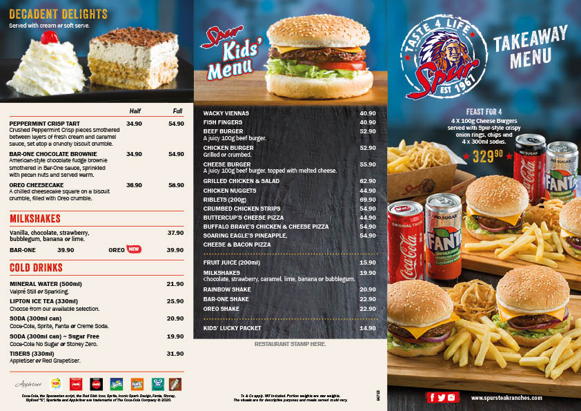 Menu - Silverado Spur photo 8